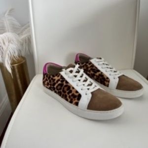 Kenneth Cole Mixed-Print Sneakers